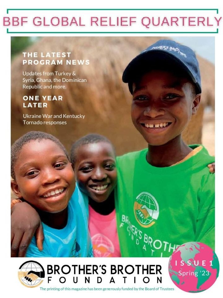 Global Relief Quarterly Spring 2023 PDF Cover