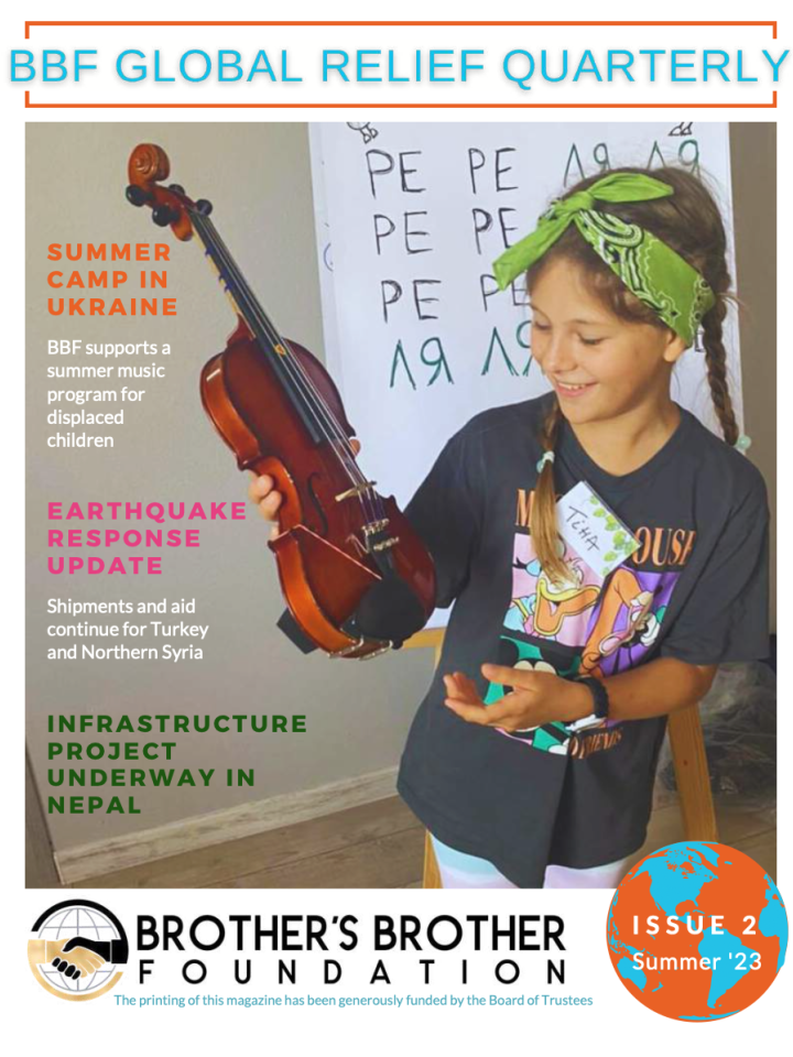 Global Relief Quarterly Summer 2023 PDF Cover