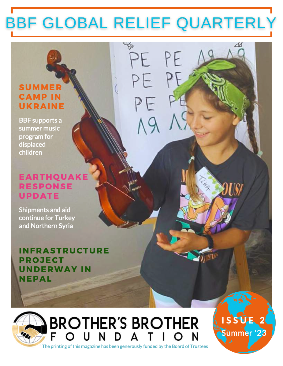 Global Relief Quarterly Summer 2023 PDF Cover