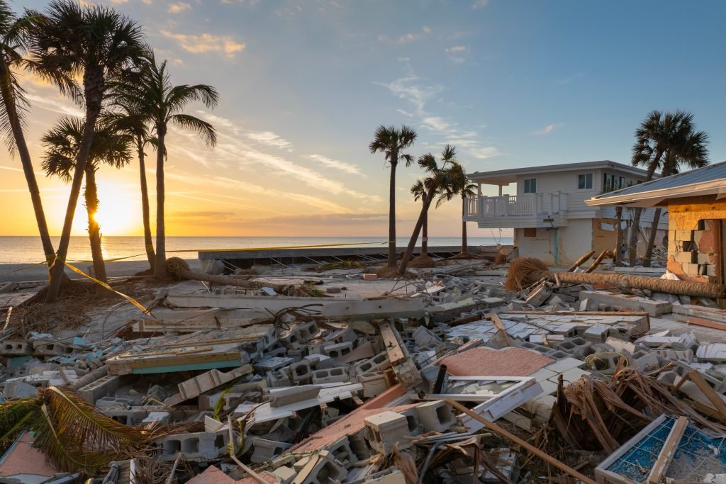 Destroyed,Houses,On,Ocean,Coast.,Hurricane,Milton,Consequences,In,Englewood, Destroyed,Houses,On,Ocean,Coast.,Hurricane,Milton,Consequences,In,Englewood,