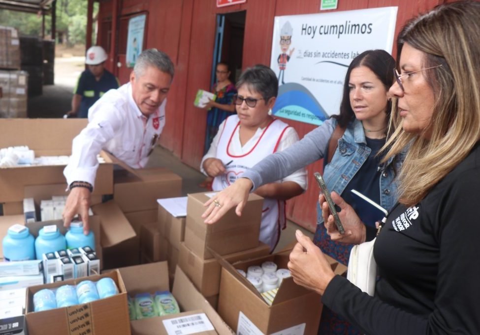Examining BBF Donations Positioned For Pick Up At The OOM